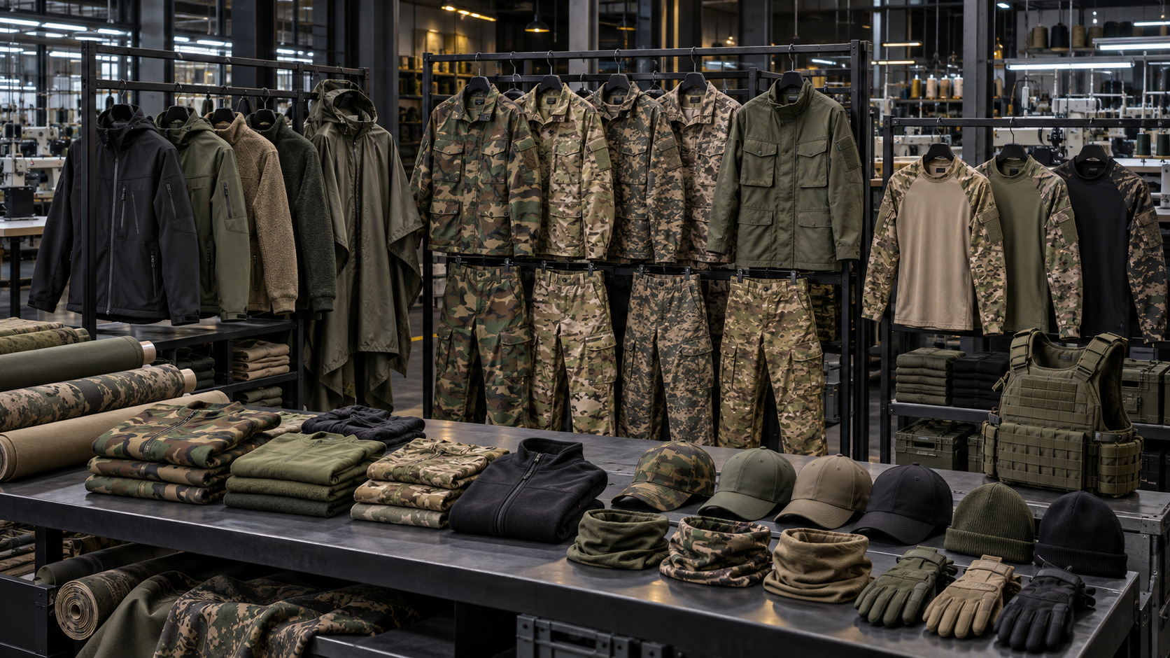 Bizim Tekstil apparel manufacturing detail